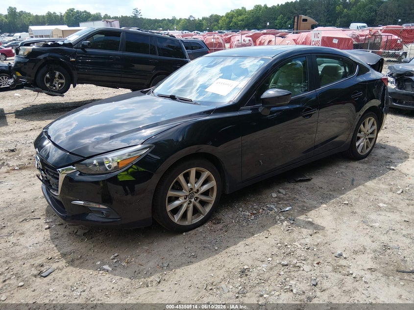 Vin: 3mzbn1w38hm143091, lot: 45848861, mazda mazda3 grand touring 20172