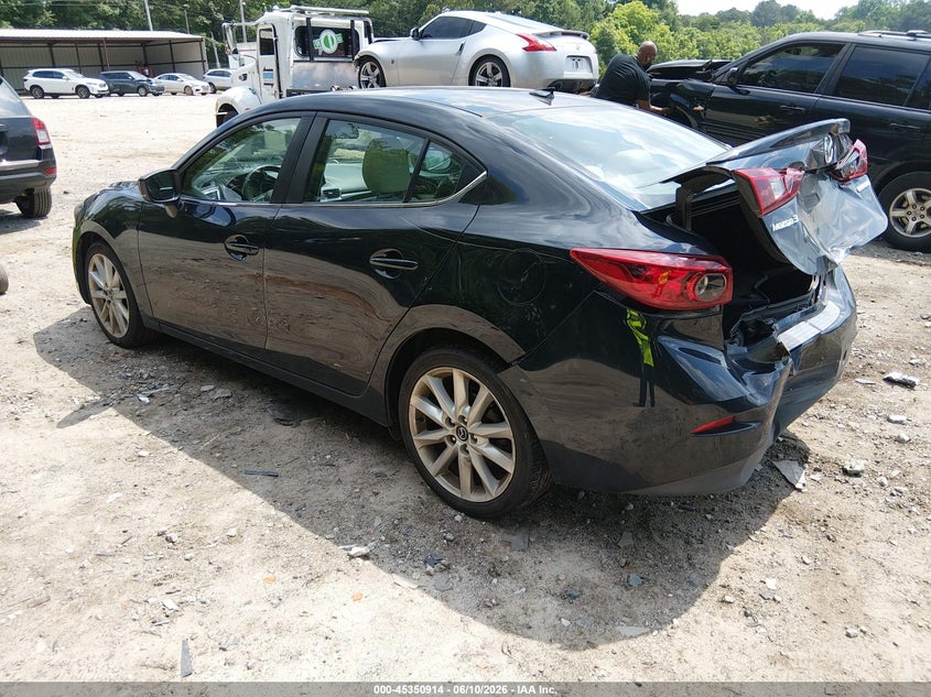 Vin: 3mzbn1w38hm143091, lot: 45848861, mazda mazda3 grand touring 20173