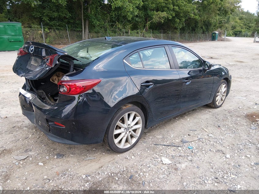 Vin: 3mzbn1w38hm143091, lot: 45848861, mazda mazda3 grand touring 20174