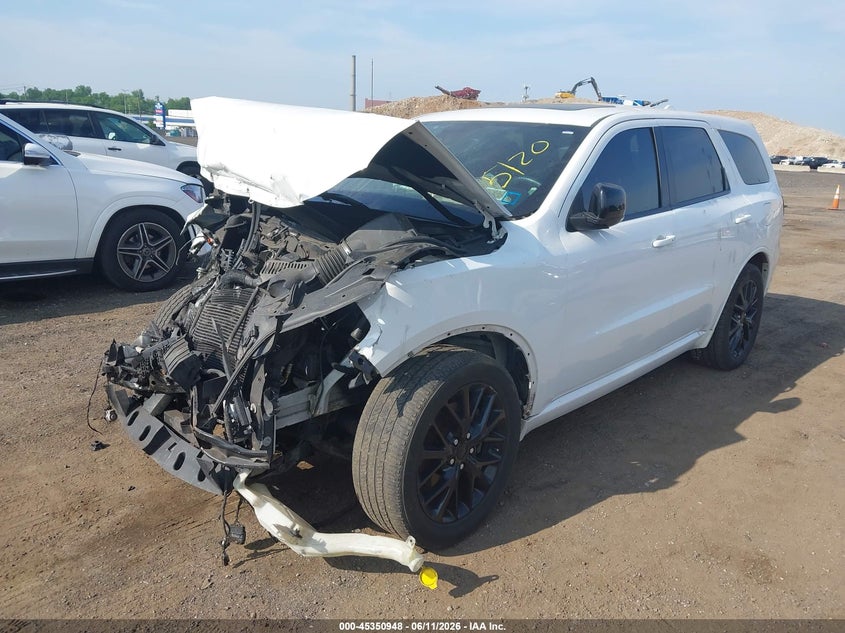 Vin: 1c4sdjct1gc467655, lot: 45848895, dodge durango r/t 20162