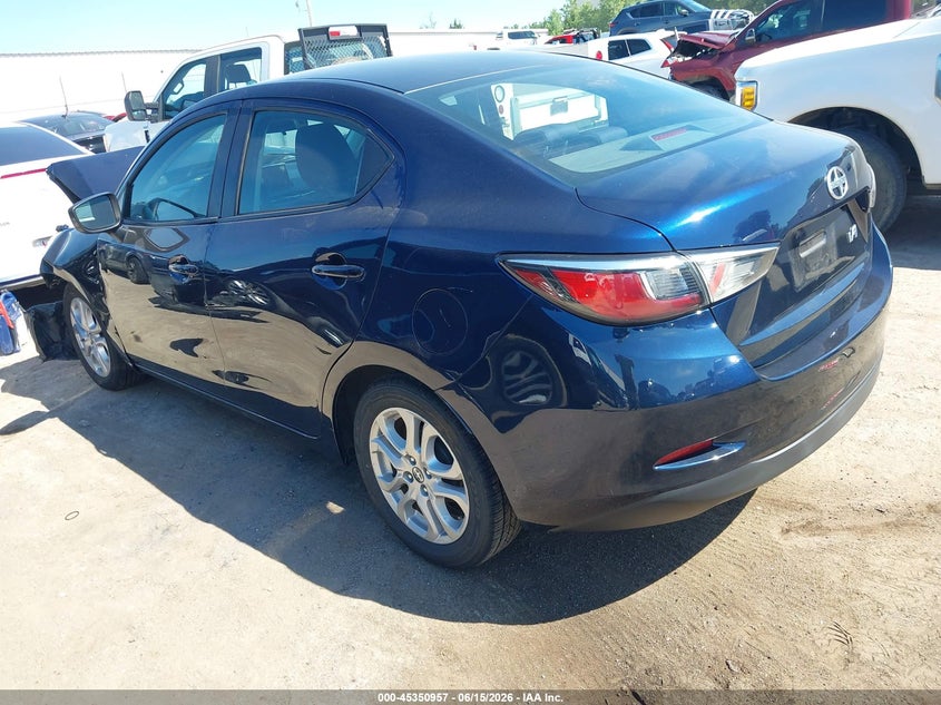 Vin: 3mydlbzv4gy131999, lot: 45848904, scion ia 20163
