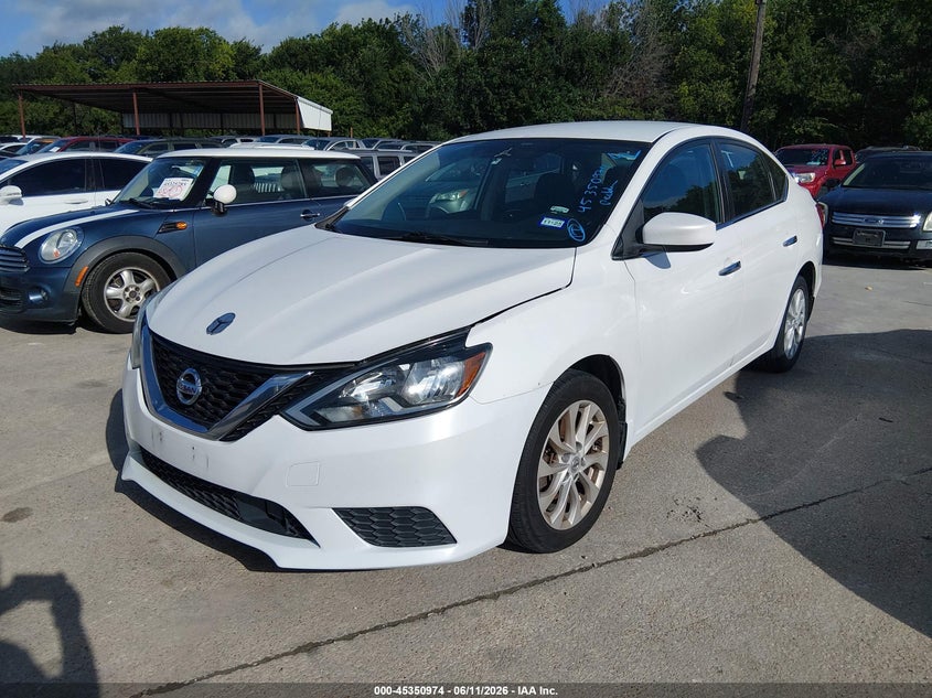 2019 Nissan Sentra Sv 3N1AB7AP1KY349344 photo 1