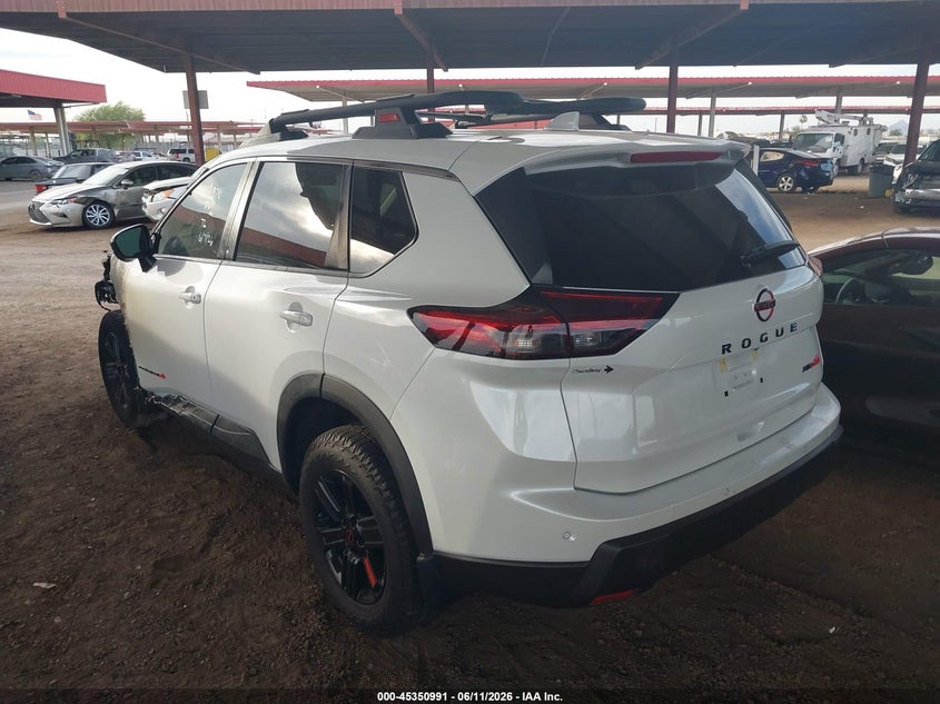2025 NISSAN ROGUE VIN 5N1BT3BB6SC848185 nuotrauka 3