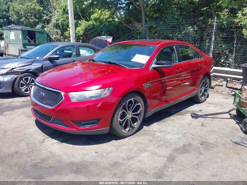 2014 Ford Taurus Sho 1FAHP2KT1EG107919 photo 1