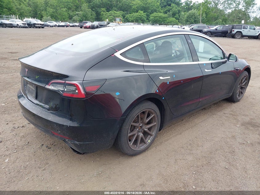Vin: 5yj3e1ea4kf425764, lot: 45848963, tesla model 3 long range/mid range/standard range/standard range plus 20194