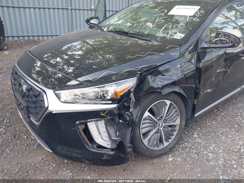 2021 Hyundai Ioniq Plug-In Hybrid Se VIN: KMHC65LD9MU256316 Lot: 45351029