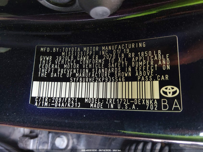 AtlanticExpress - Toyota Corolla