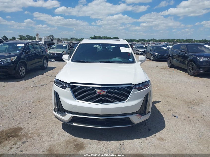2025 Cadillac Xt6 Awd Premium Luxury VIN: 1GYKPDRS1SZ106367 Lot: 45351038