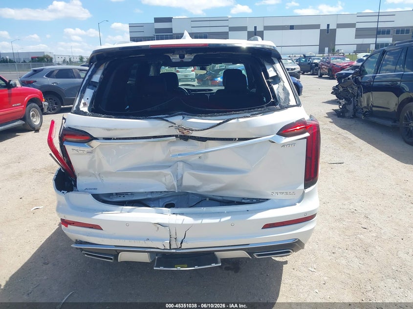 2025 Cadillac Xt6 Awd Premium Luxury VIN: 1GYKPDRS1SZ106367 Lot: 45351038