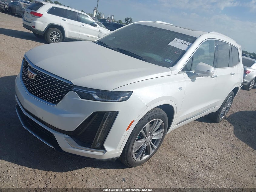 Vin: 1gykpdrs1sz106367, lot: 45848985, cadillac xt6 awd premium luxury 20252