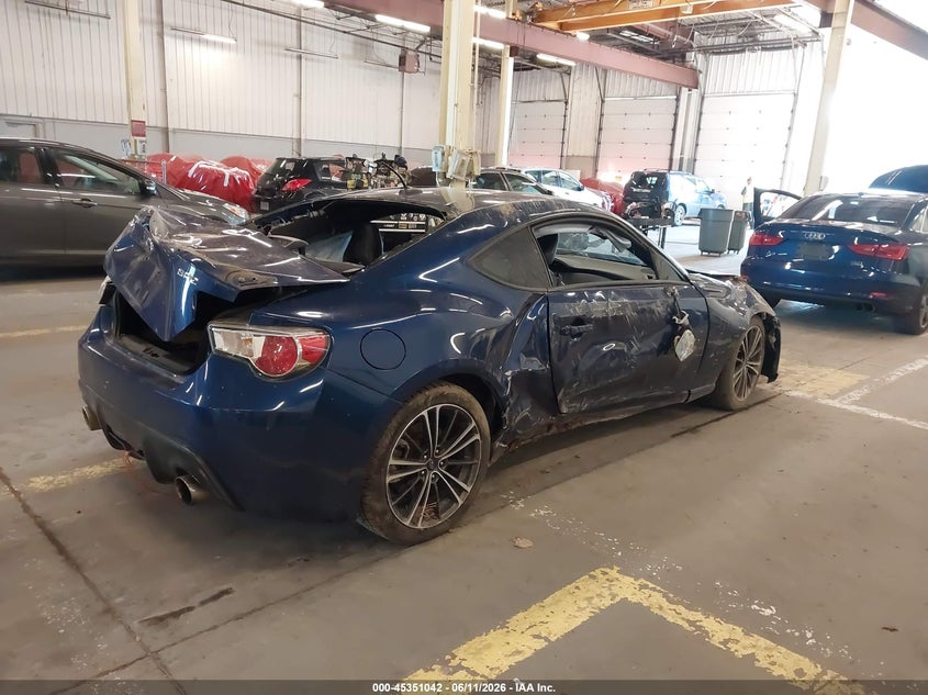 Vin: jf1zcac14d2612078, lot: 45848989, subaru brz limited 20134
