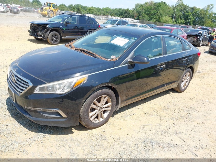 2015 Hyundai Sonata Se 5NPE24AF3FH178684 photo 1