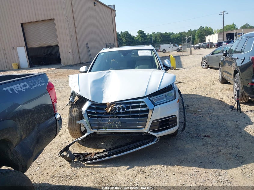 AUDI Q5 2018 VIN WA1ANAFY1J2177858