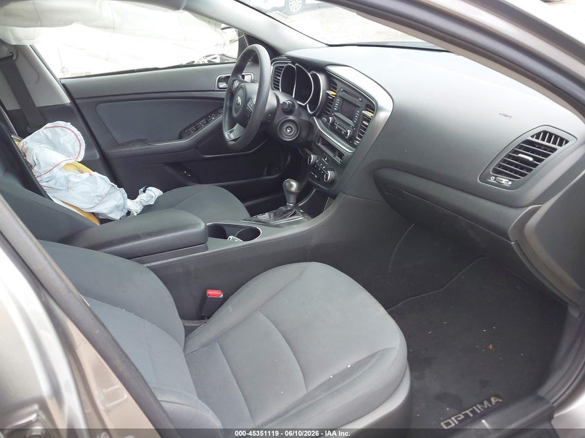 2015 KIA OPTIMA SEDAN 2.4L I-4 DI, DOHC, VVT, 192HP