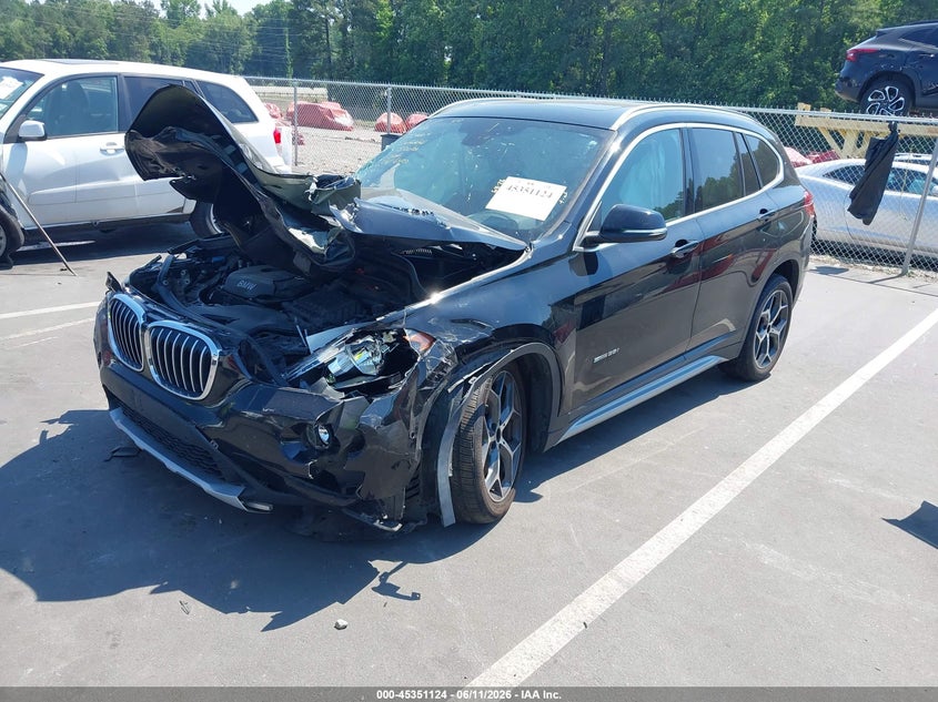 Vin: wbxhu7c38h5h36422, lot: 45849071, bmw x1 sdrive28i 20172