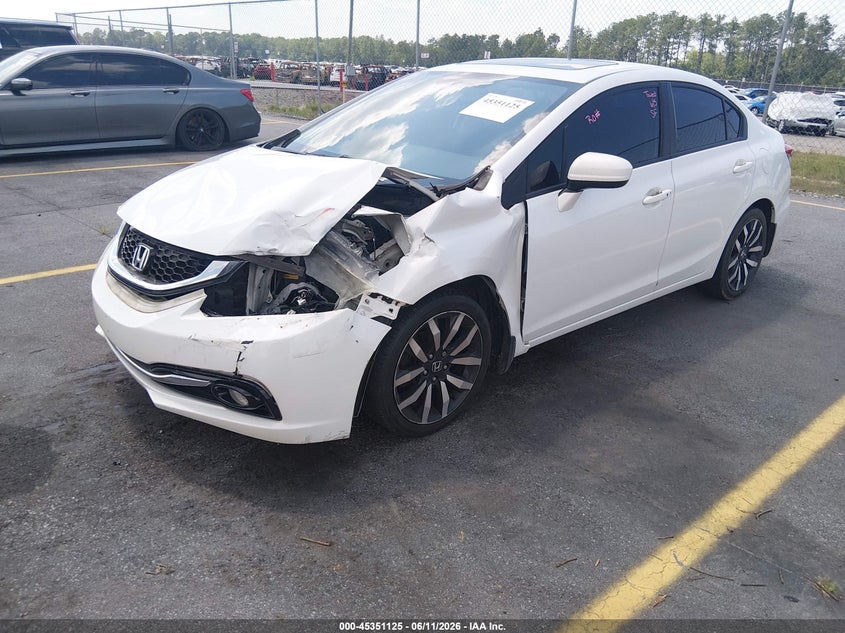 2015 Honda Civic Ex-L 19XFB2F92FE201064 photo 1
