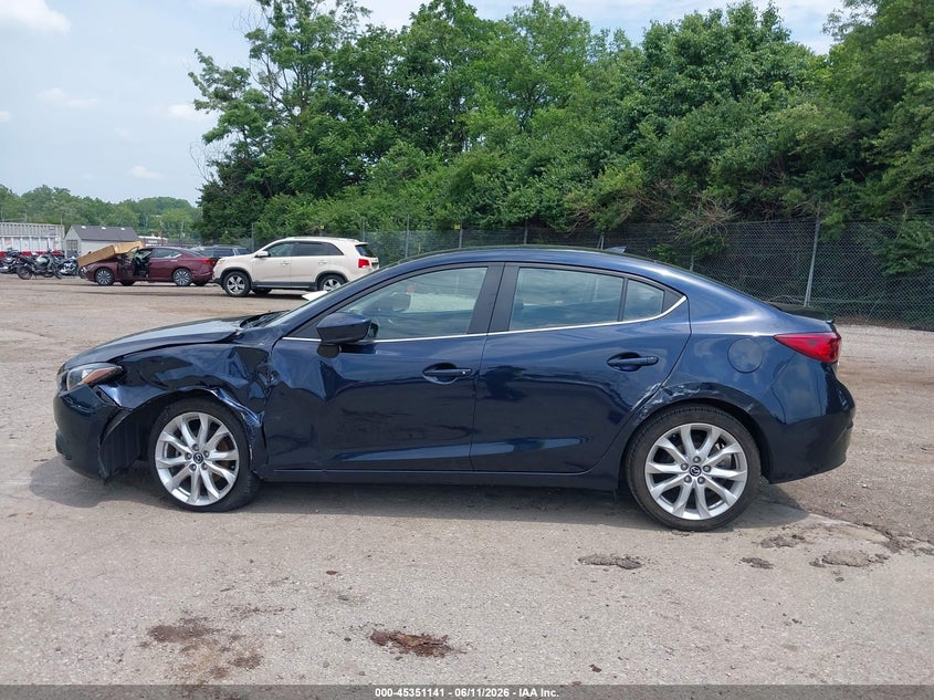 2016 MAZDA 3 SEDAN 2.5L I-4 DI, DOHC, VVT, 184HP