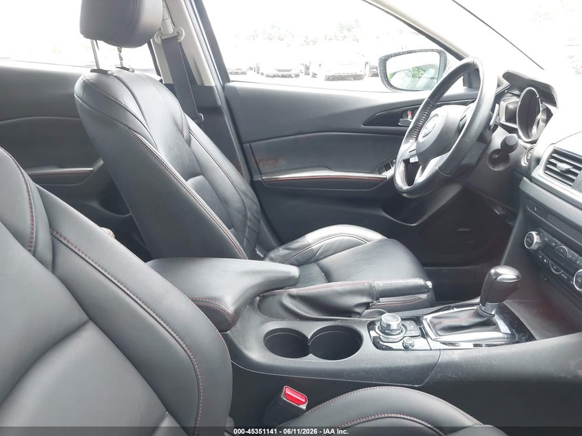 2016 MAZDA 3 SEDAN 2.5L I-4 DI, DOHC, VVT, 184HP