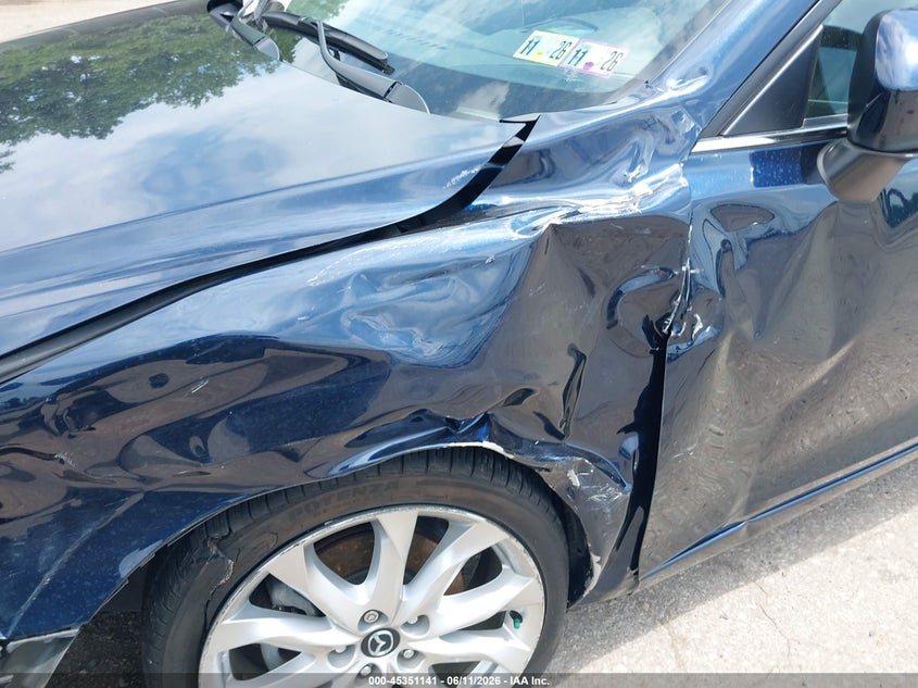 2016 MAZDA 3 SEDAN 2.5L I-4 DI, DOHC, VVT, 184HP