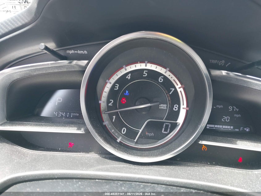 2016 MAZDA 3 SEDAN 2.5L I-4 DI, DOHC, VVT, 184HP