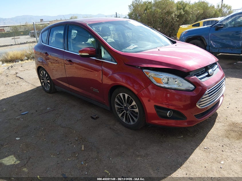 Vin: 1fadp5fu5hl110384, lot: 45849096, ford c-max energi titanium 2017 img_1