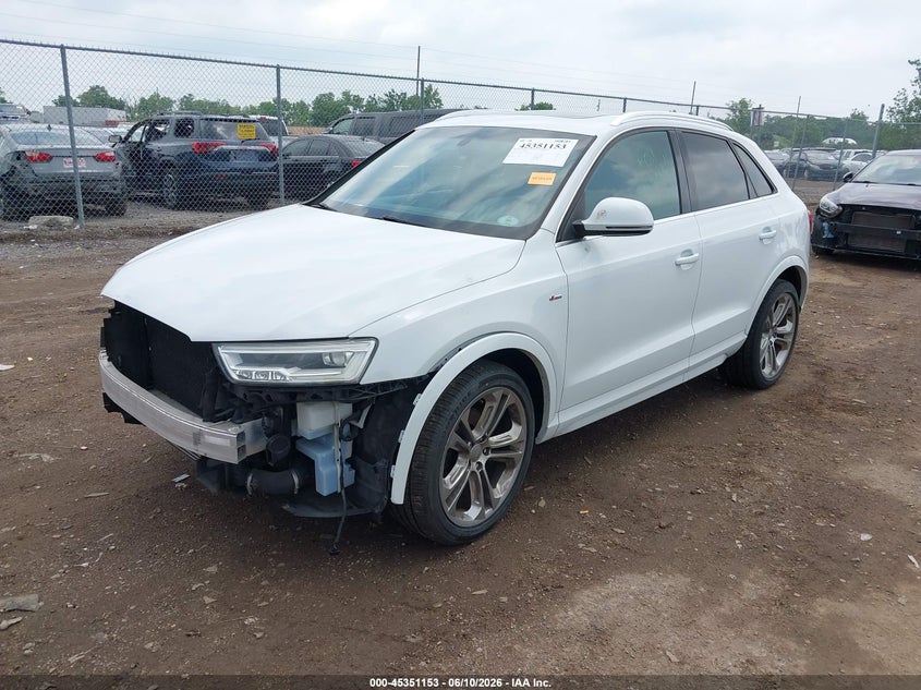 Vin: wa1gccfs1hr005189, lot: 45849100, audi q3 2.0t premium 20172