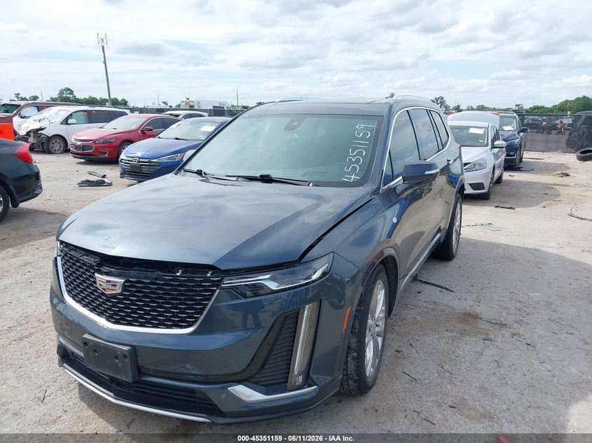 Vin: 1gykpcrs0mz188301, lot: 45849106, cadillac xt6 fwd premium luxury 20212