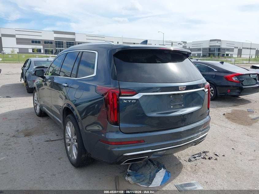 Vin: 1gykpcrs0mz188301, lot: 45849106, cadillac xt6 fwd premium luxury 20213