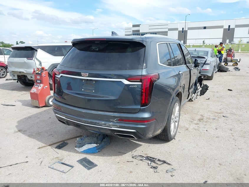 Vin: 1gykpcrs0mz188301, lot: 45849106, cadillac xt6 fwd premium luxury 20214