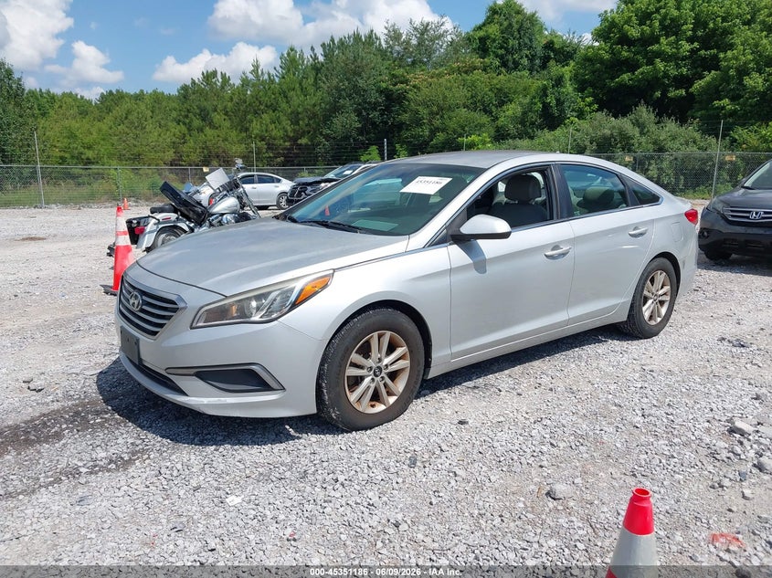 2016 Hyundai Sonata Se 5NPE24AF1GH267378 photo 1