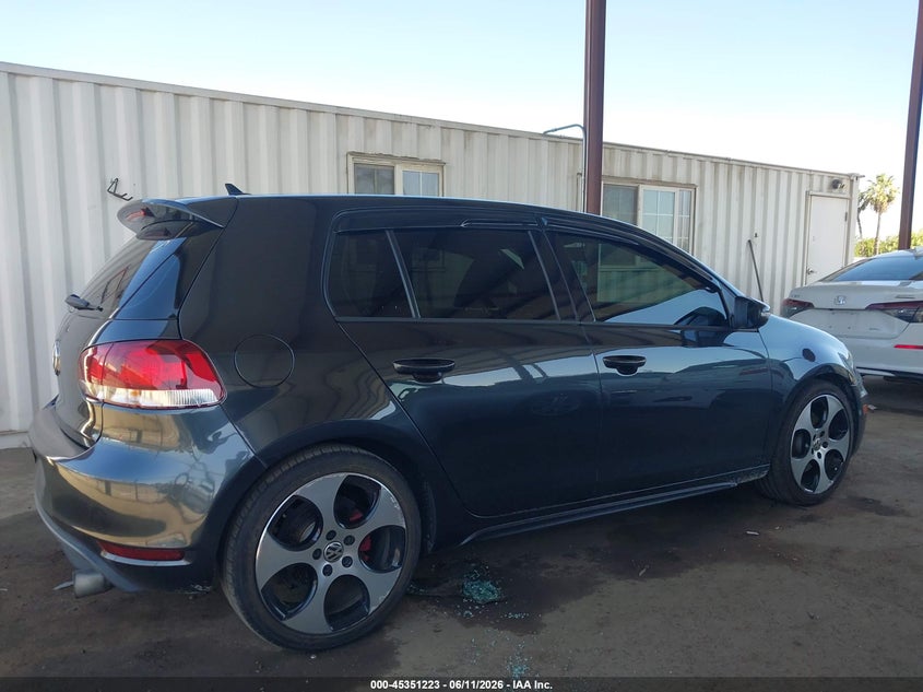 2012 Volkswagen Gti 4-Door VIN: WVWGD7AJ3CW046054 Lot: 45351223