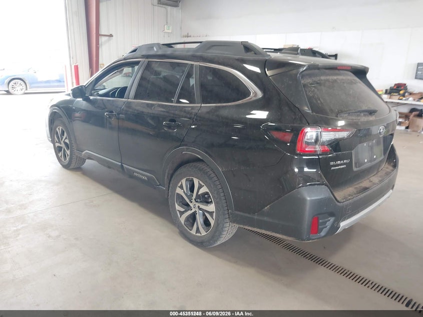 2021 SUBARU OUTBACK auction photo 3
