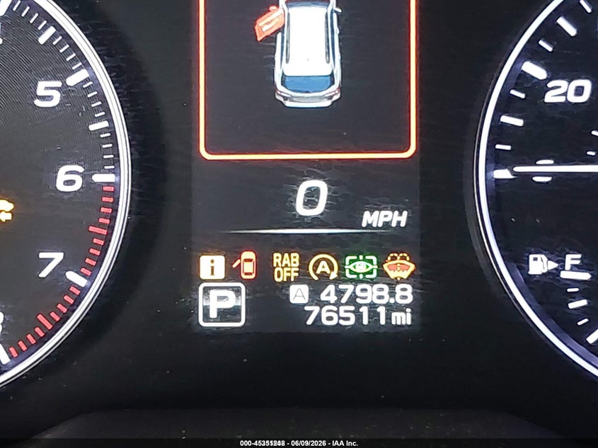2021 SUBARU OUTBACK auction photo 7