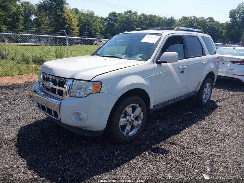 2012 Ford Escape Limited 1FMCU9EGXCKB77378 photo 1