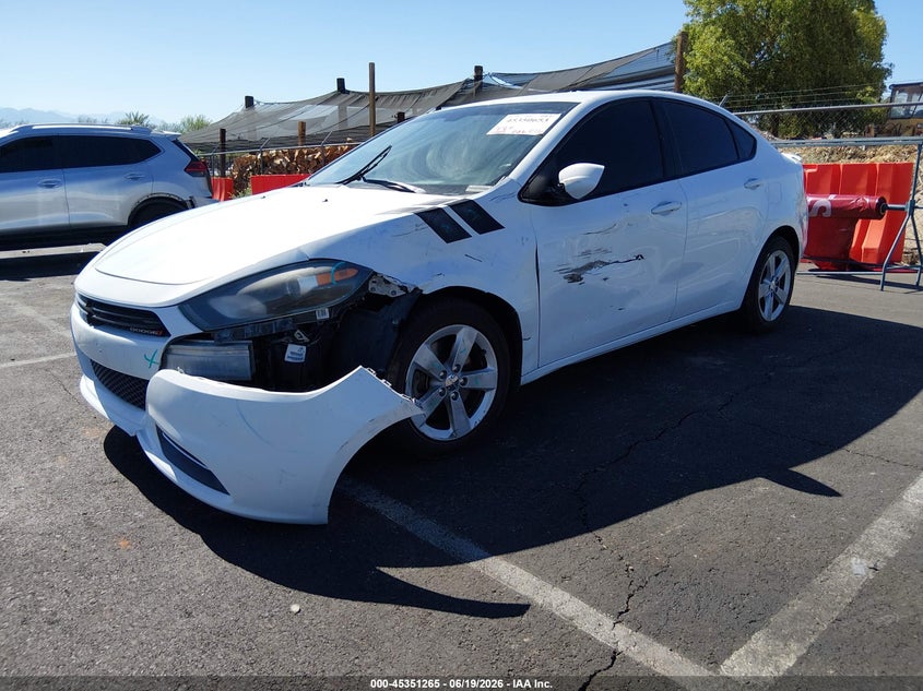 Vin: 1c3cdfbb9gd689871, lot: 45849212, dodge dart sxt 20162