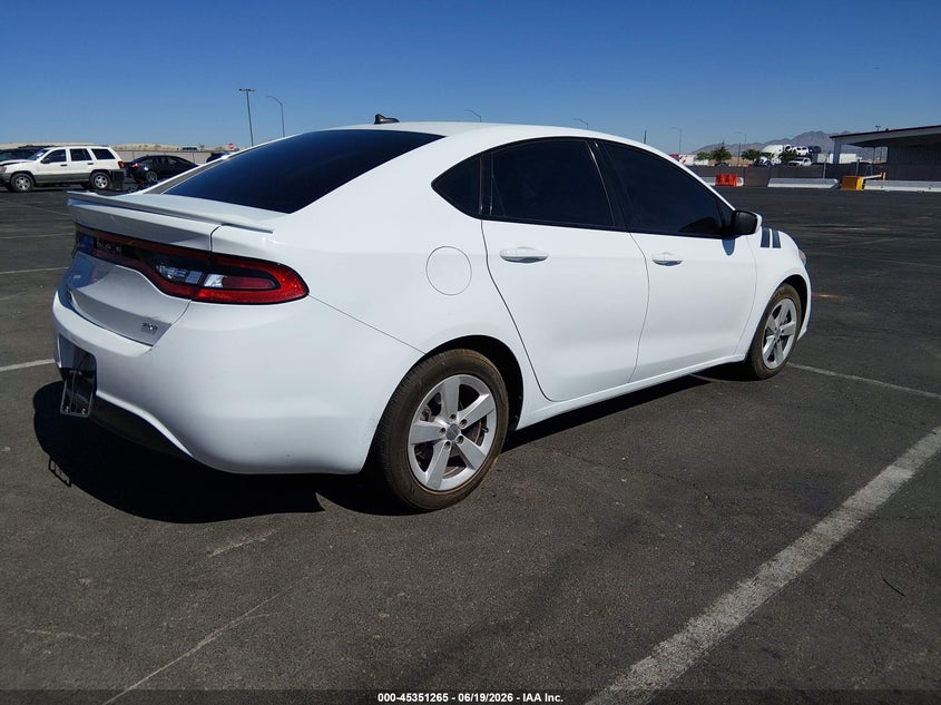 Vin: 1c3cdfbb9gd689871, lot: 45849212, dodge dart sxt 20164
