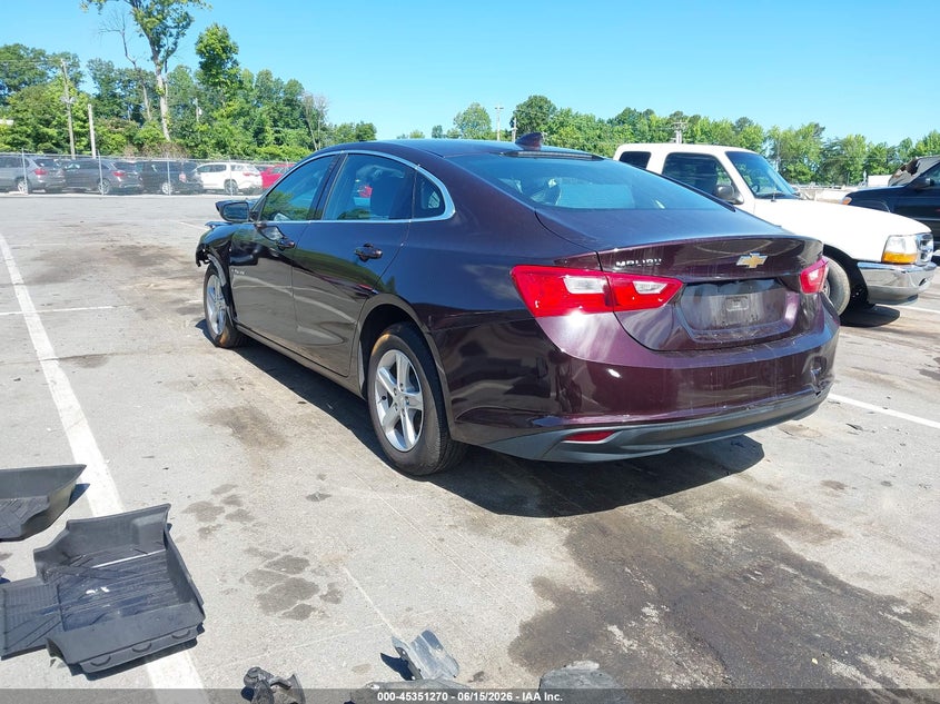 2020 CHEVROLET MALIBU auction photo 3