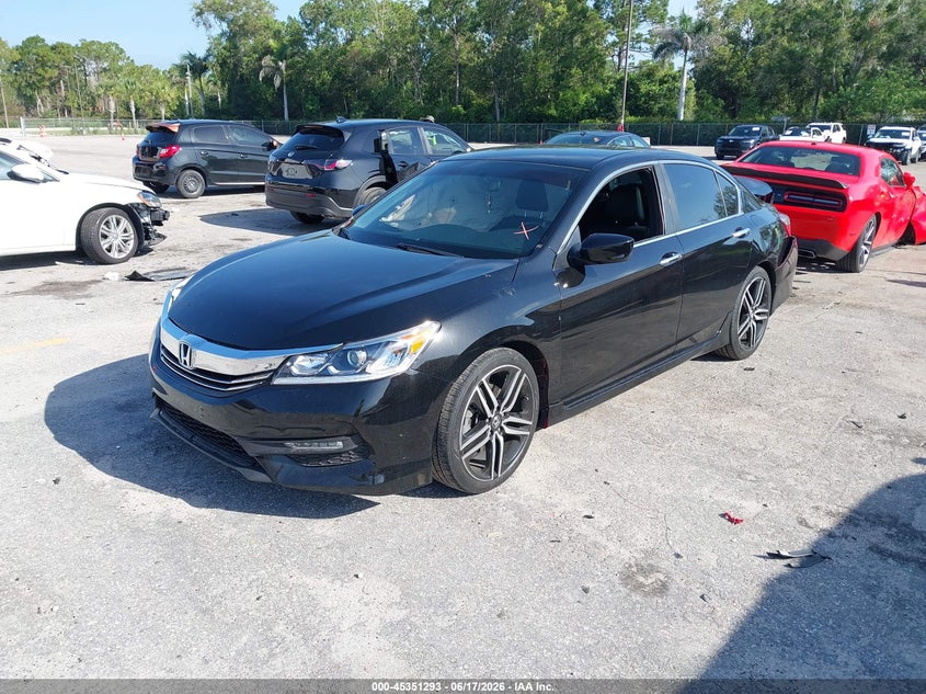 VIN 1HGCR2F51HA151101 2017 HONDA ACCORD SPORT