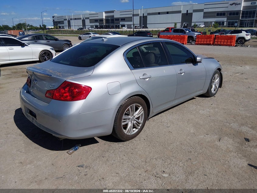 2013 INFINITI G37 auction photo 4