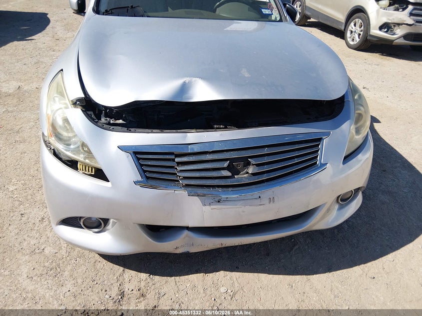 2013 INFINITI G37 auction photo 6