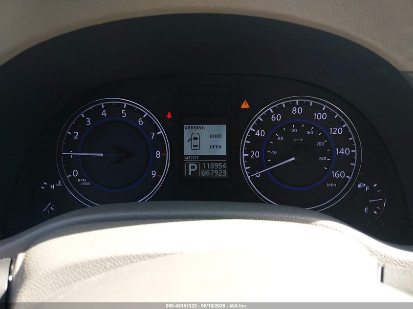 2013 INFINITI G37 auction photo 7