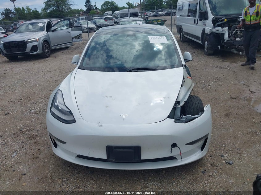 2019 Tesla Model 3 Long Range/Performance VIN: 5YJ3E1EB8KF511538 Lot: 45351373