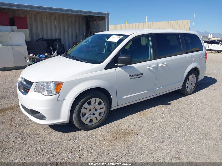 2018 Dodge Grand Caravan Se 2C4RDGBG7JR356404 photo 1
