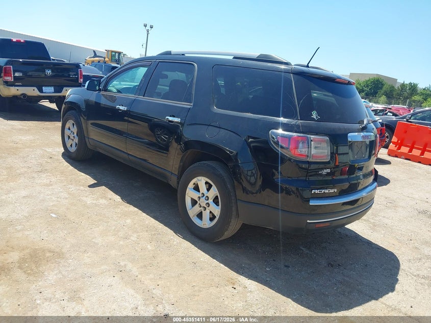 Vin: 1gkkvned8gj244247, lot: 45849358, gmc acadia sle-1 20163