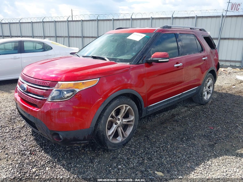 2013 FORD EXPLORER auction photo 2