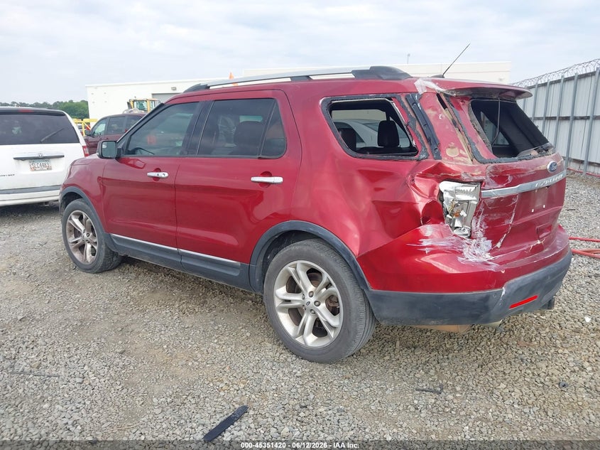 2013 FORD EXPLORER auction photo 3