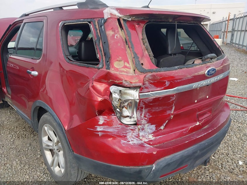 2013 FORD EXPLORER auction photo 6