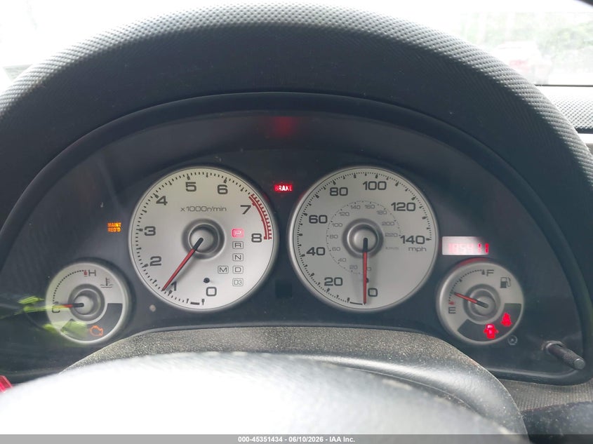 2003 Acura Rsx VIN: JH4DC54833C004874 Lot: 45351434