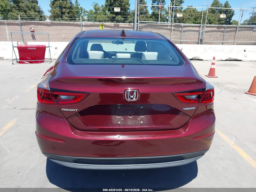 2020 Honda Insight Ex VIN: 19XZE4F57LE010734 Lot: 45351435