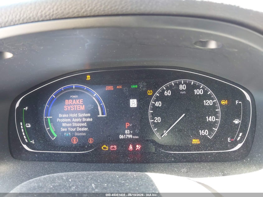 2020 Honda Insight Ex VIN: 19XZE4F57LE010734 Lot: 45351435